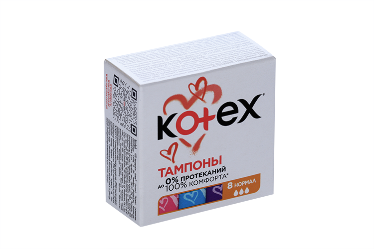 Тампоны Kotex Normal, 8 шт. — фото 1