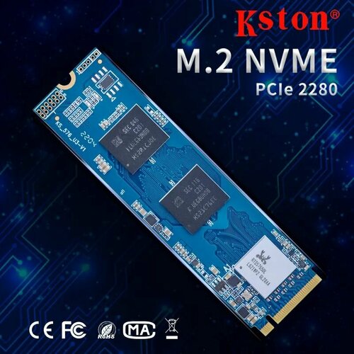 Kston 2 ТБ Внутренний SSD-диск M2 2280 NVME PCI-E 40 K5770-2TB 1368600₽
