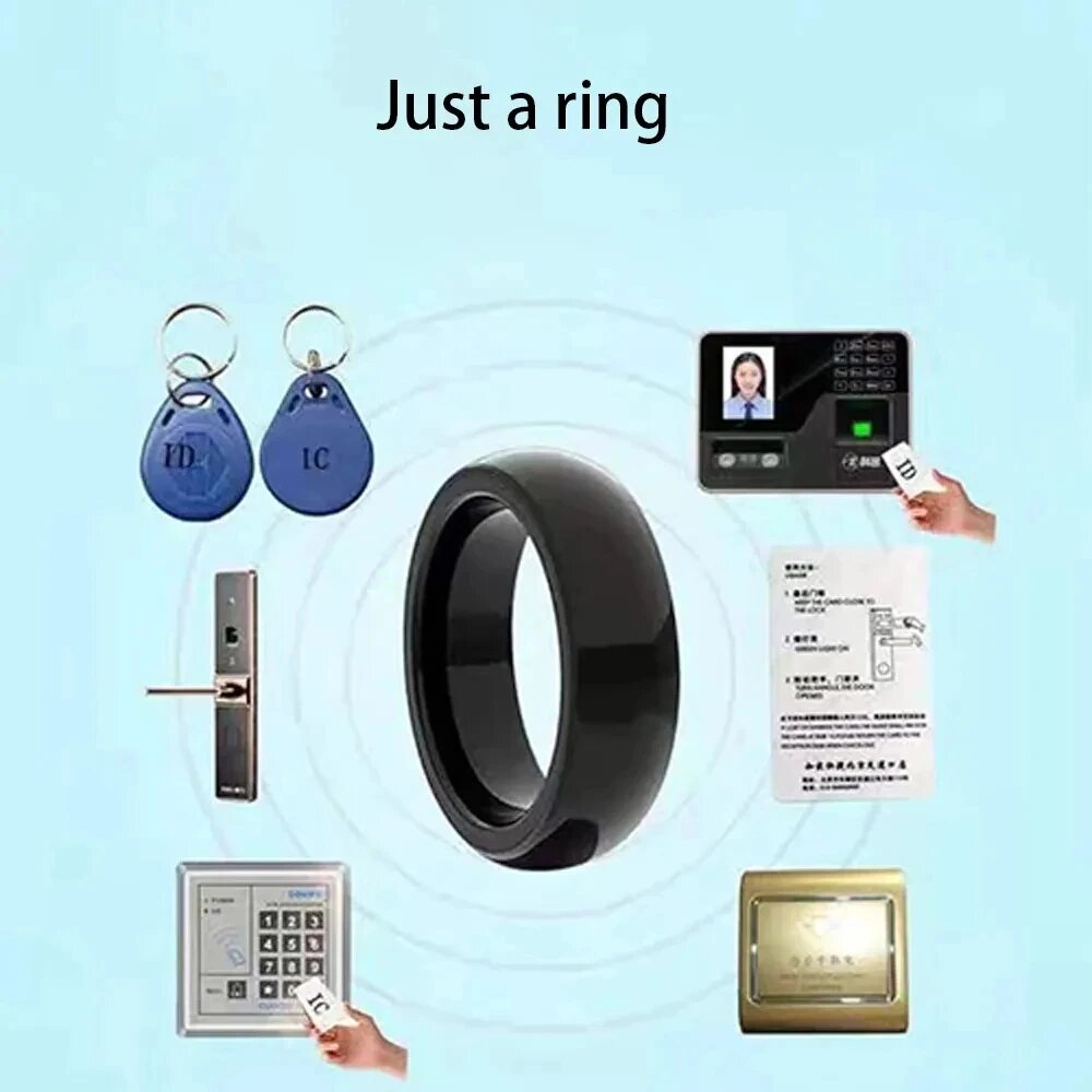 RFID Ring Чip T5577, Size 63MM