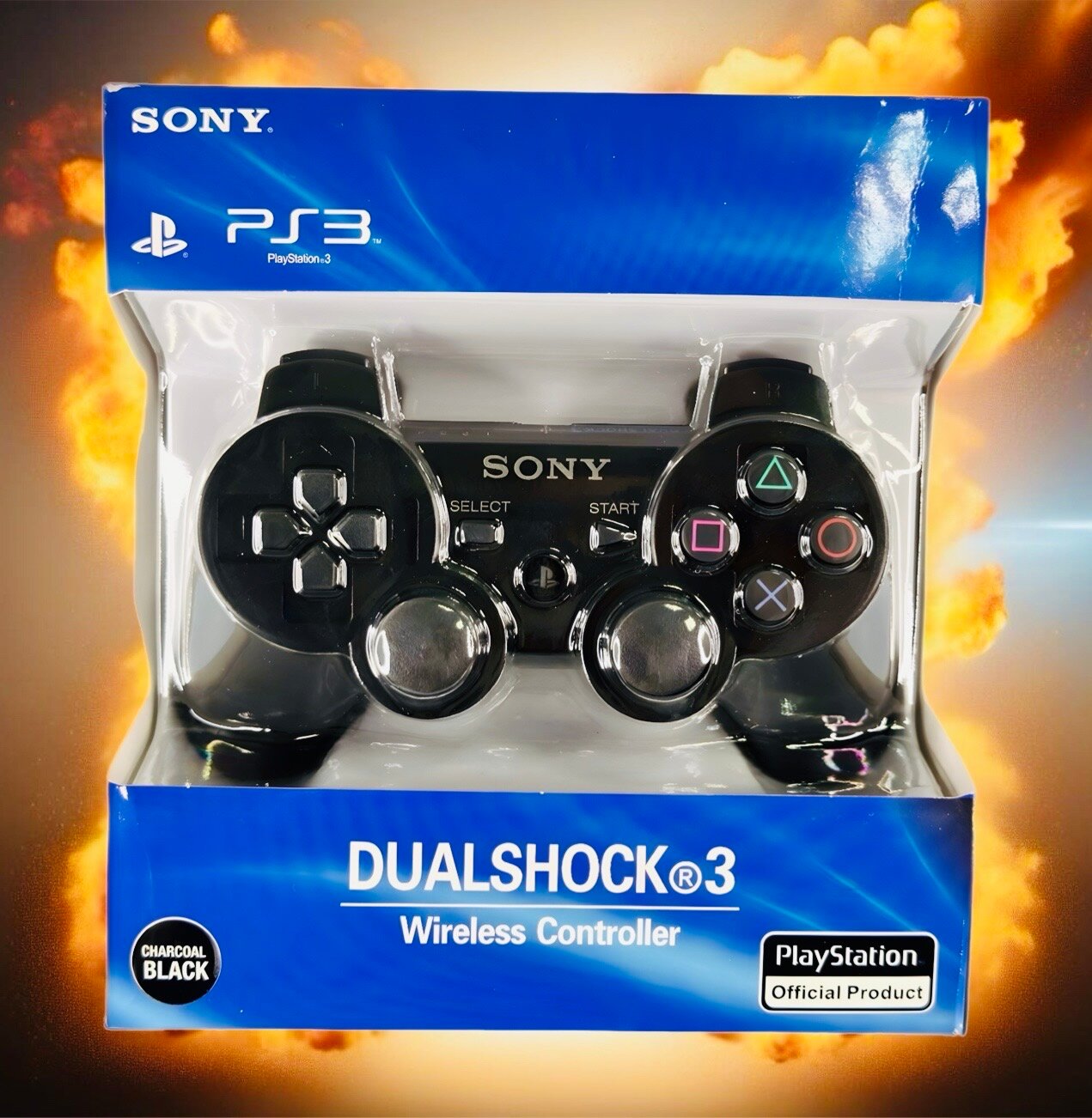 Геймпад PS3 "Черный" Беспроводной Джойстик для РS/ПК/Смартфон/Ноутбук