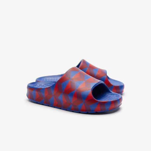 фото Шлепанцы lacoste, размер 3, красный/синий