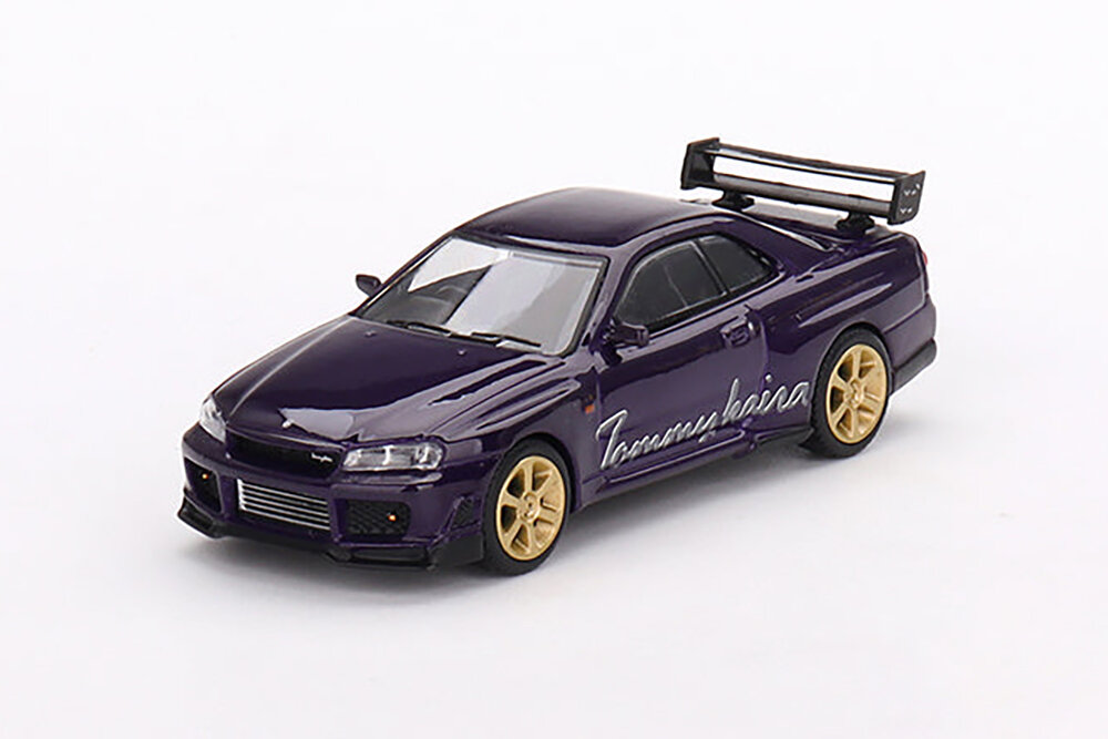 Модель коллекционная MINI GT Nissan skyline gt-r (R34) tommykaira