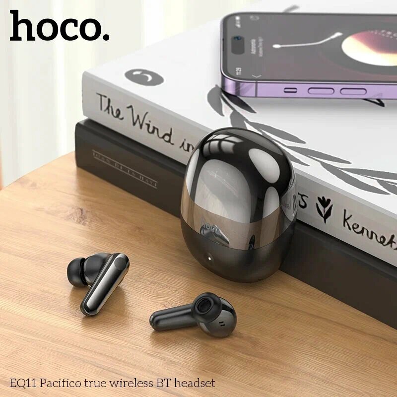 Наушники Hoco EQ11, беспроводные, внутриканальные, сенсорное управление
