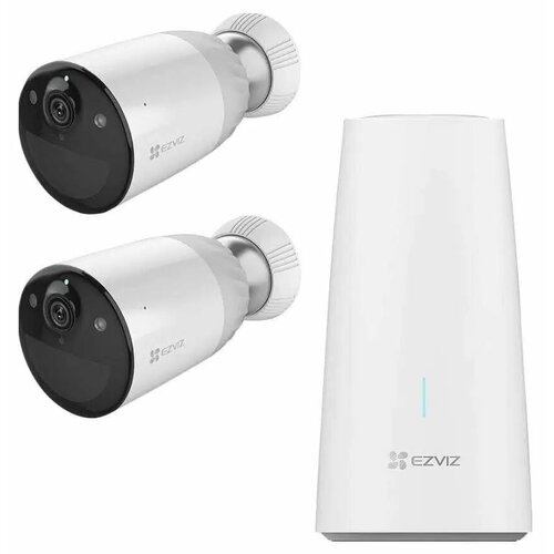 Беспроводная камера видеонаблюдения Ezviz BC1-B2 одна станция две камеры 35900₽