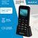 Телефон мобильный кнопочный Maxvi B100ds черный