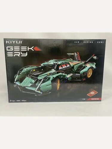 Изображение товара Конструктор большой Technic техник Гоночная машина салатовая