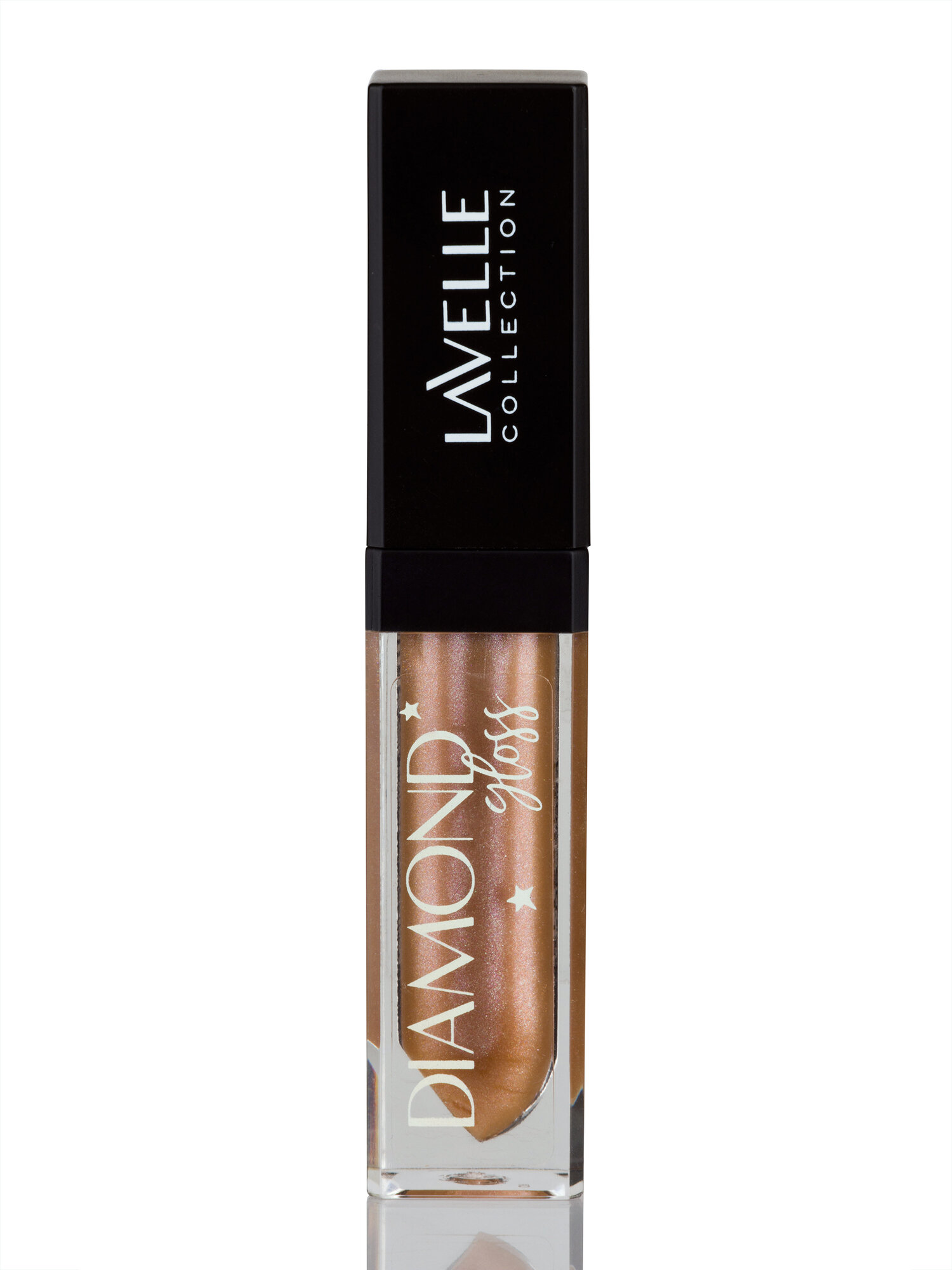 Блеск для губ Lavelle Collection Diamond Gloss, тон 08 bronze