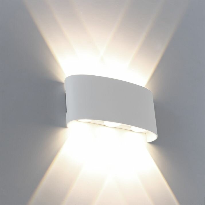 Светильник уличный настенный светодиодный Arte Lamp Bosto A3122AL-6WH