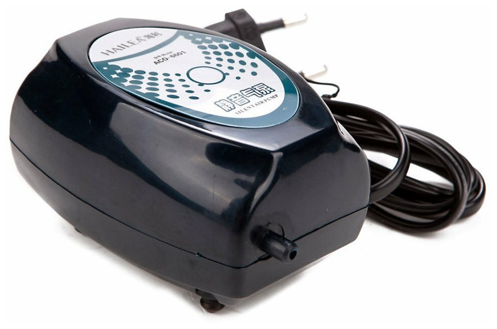 Компрессор Hailea ACO 6601 (для акв. 80 - 170 л. 170 лит/час. 2 Вт.) — фото 1