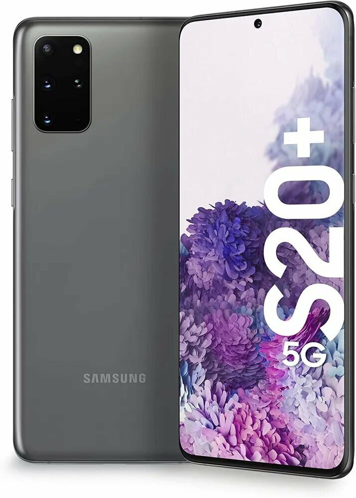 Смартфон Samsung Galaxy S20+ 5G 12/128 ГБ, серый, европейская версия