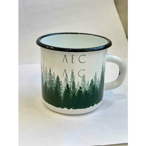 Эмалированная кружка Лес (без оплетки)