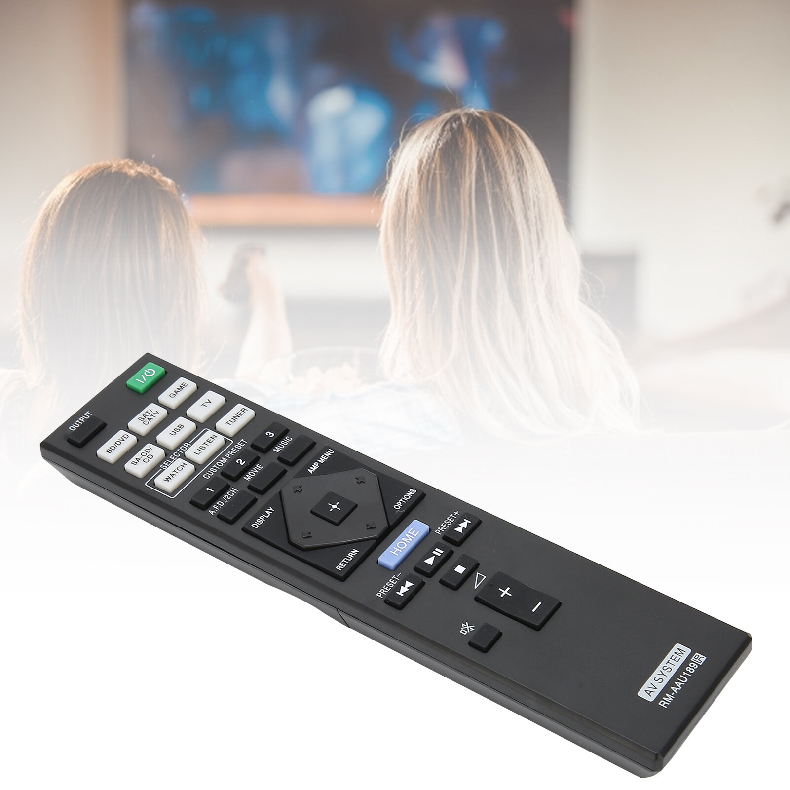 Пульт AAU189 для Sony AV, до 10 м, с прямым доступом к кнопкам, ABS, для домашнего использования