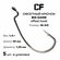 Крючки офсетные Crazy Fish Big Game Offset Hook №4/0 длина 50 мм ...