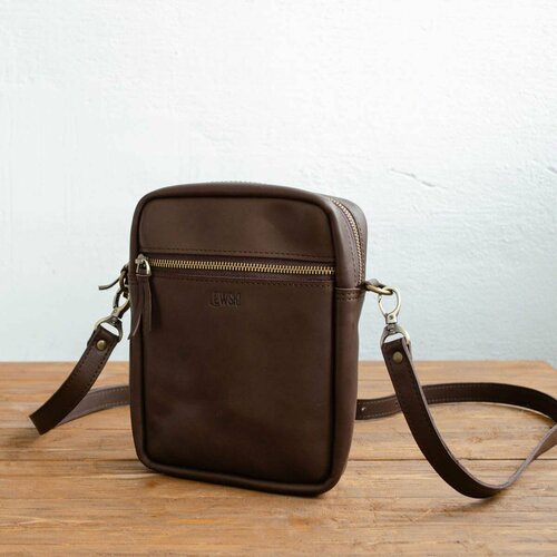 Сумка кросс-боди LEWSKI коричневый 8990₽
