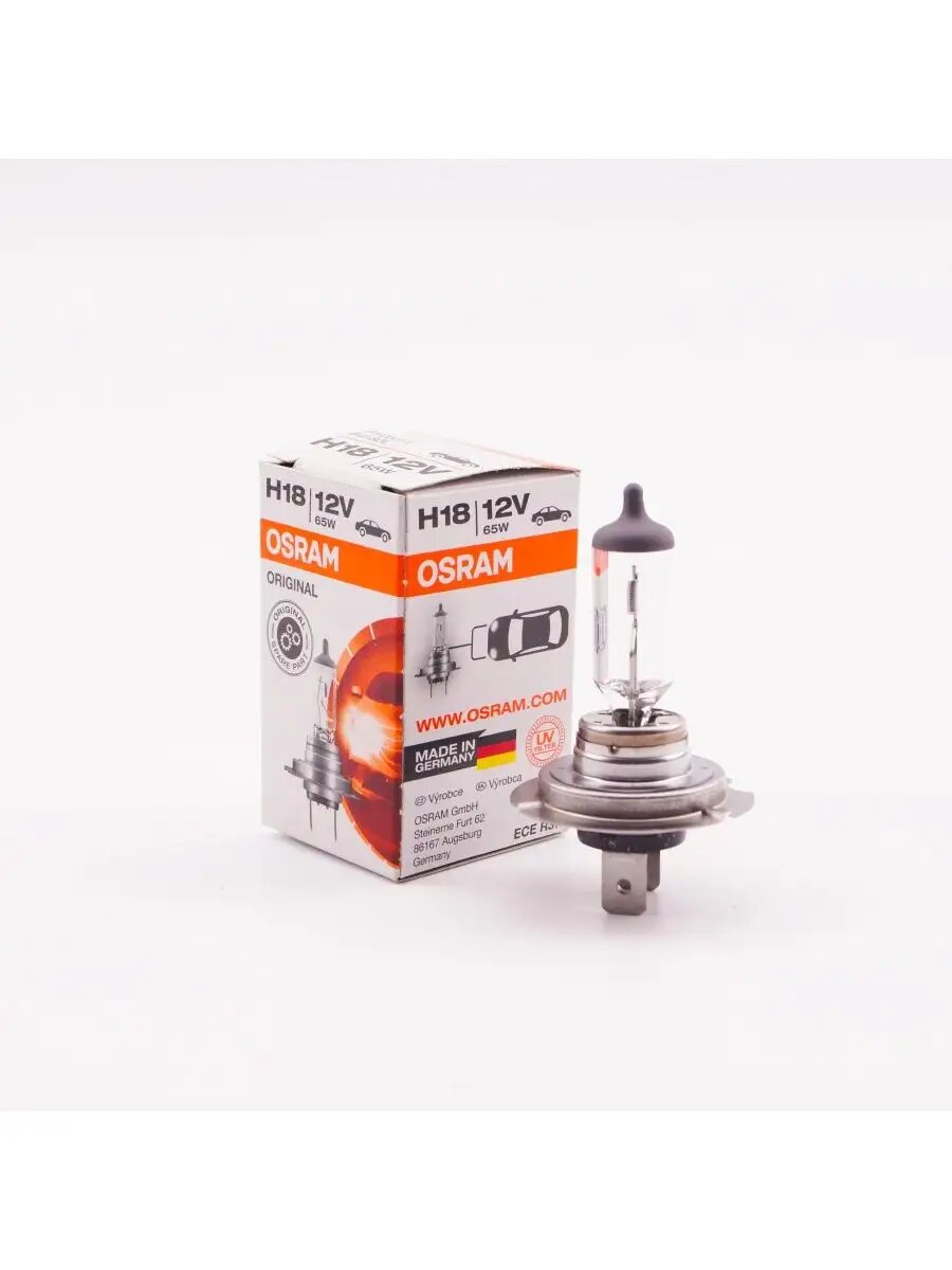 Галогенная лампа Osram H18 12V 65W, 64180L
