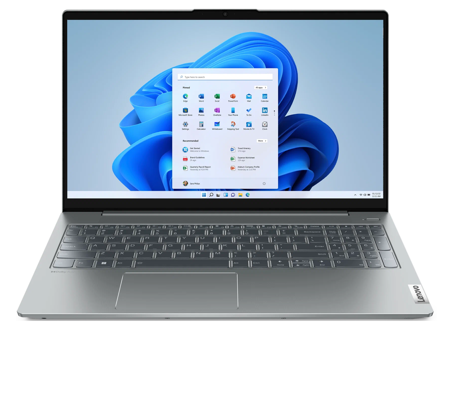 Ноутбук Lenovo IdeaPad 5 15IAL7 (82SF001SRK) / i5 1235U / 8GB / SSD 512GB / 15.6", серый — фото 1