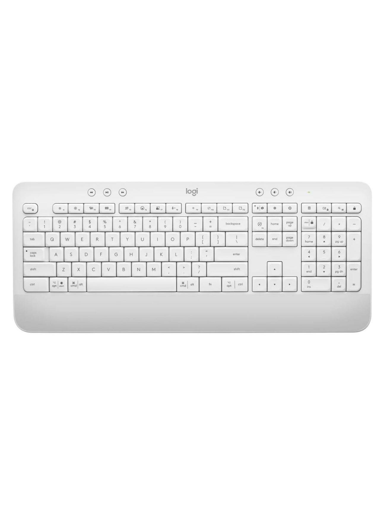 Клавиатура беспроводная Logitech Signature K650 Off-White (русская раскладка)