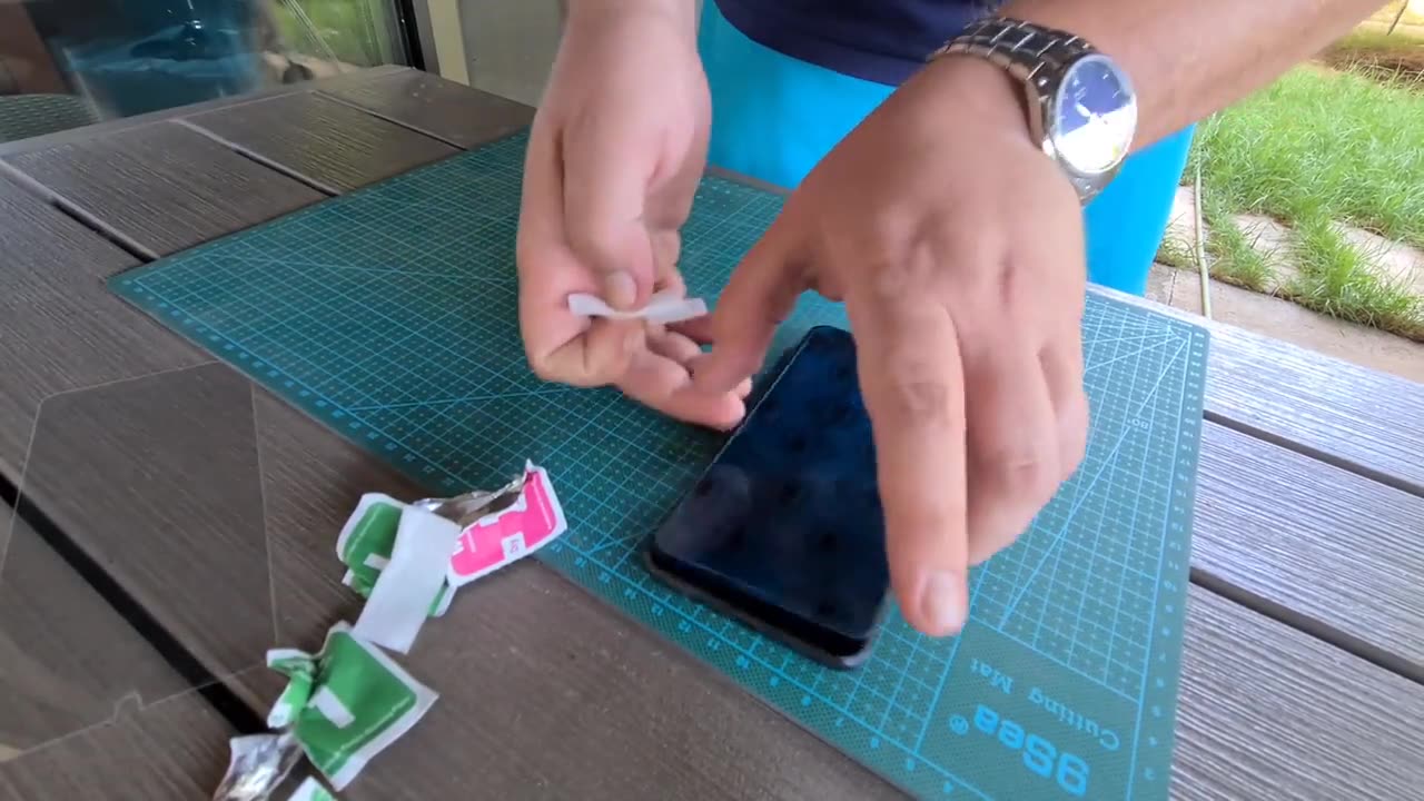 Защитный экран Скрин Мобайл для Google Pixel Fold - Folded из нано стекла 9H — фото 1