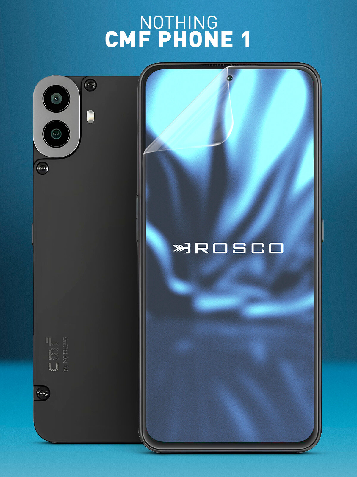 Гидрогелевая пленка Rosco на CMF Phone 1 (СМФ Фон 1), глянцевая