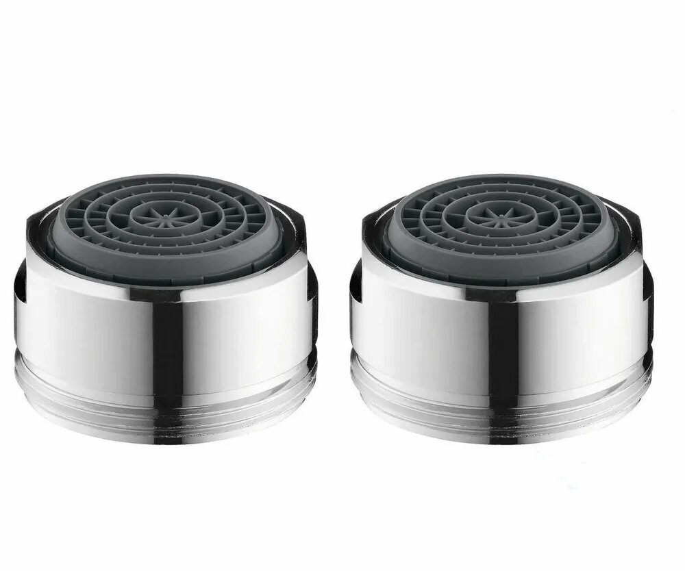 Hansgrohe Аэраторы (комплект 2 шт) М24 (5 л/мин) QuickClean Softjet 13182000