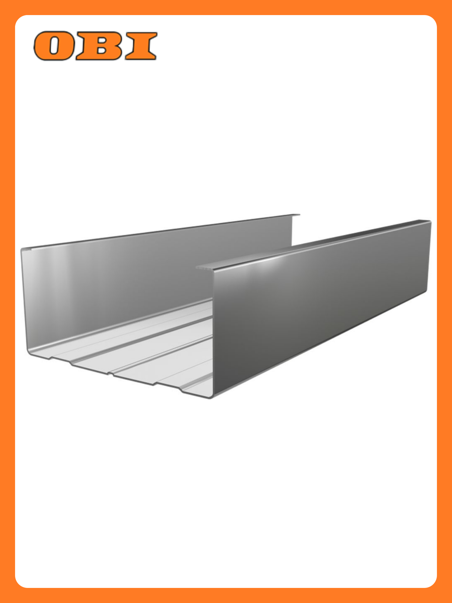 Профиль потолочный Таврос сталь 3000x27x60 мм толщина 0.5 мм