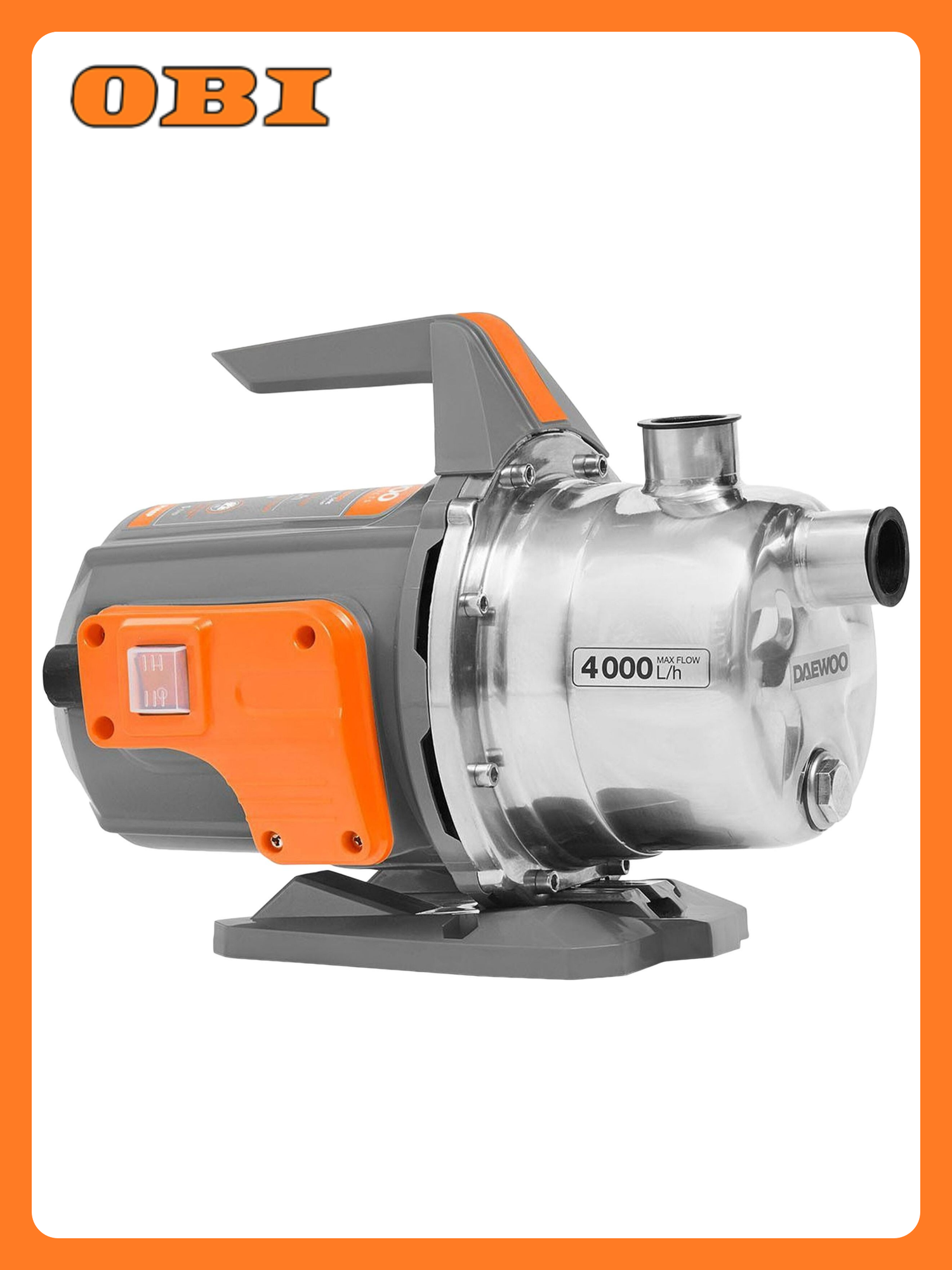 Поверхностный насос садовый DAEWOODGP 4000 INOX