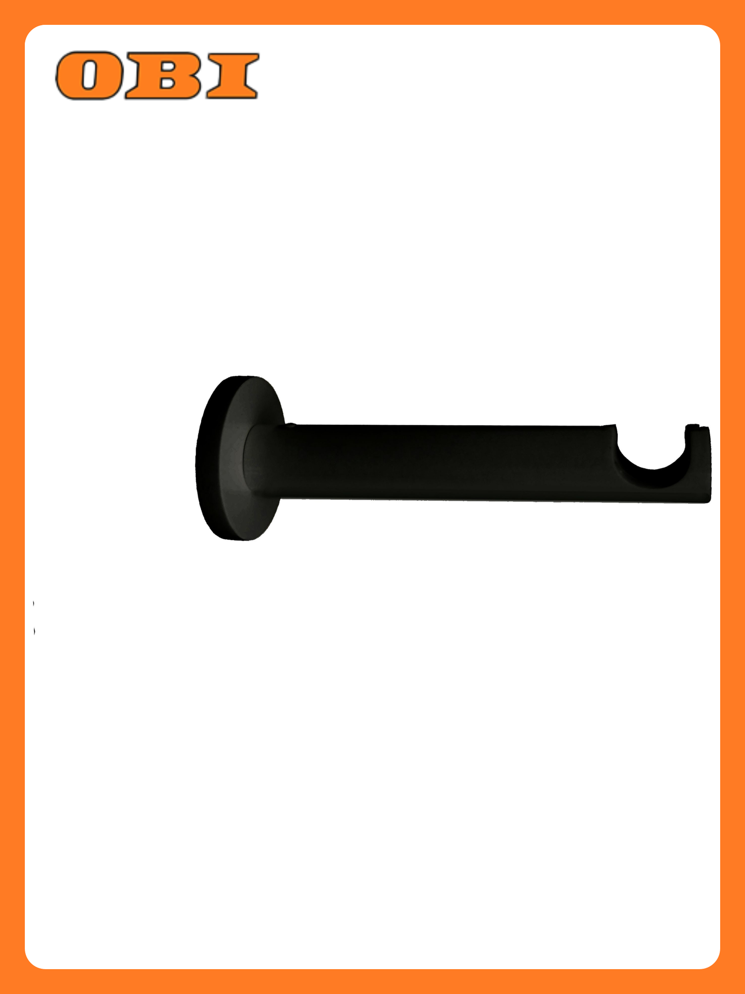 Держатель техно двурядных белый