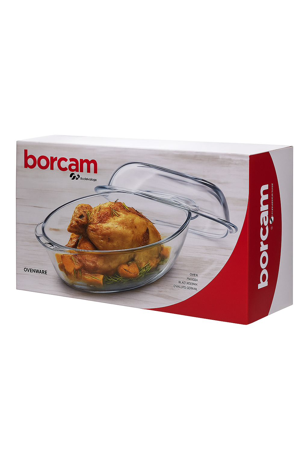 Формы для запекания овальные PASABAHCE BORCAM 5907200, 2 шт, 3000 мл