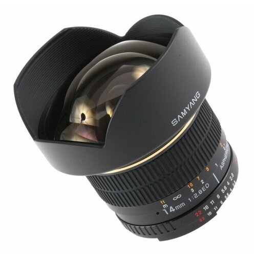 dino ultra 30m0 14mm Объектив Samyang 14mm f/2.8 ED AS IF UMC Nikon F, черный