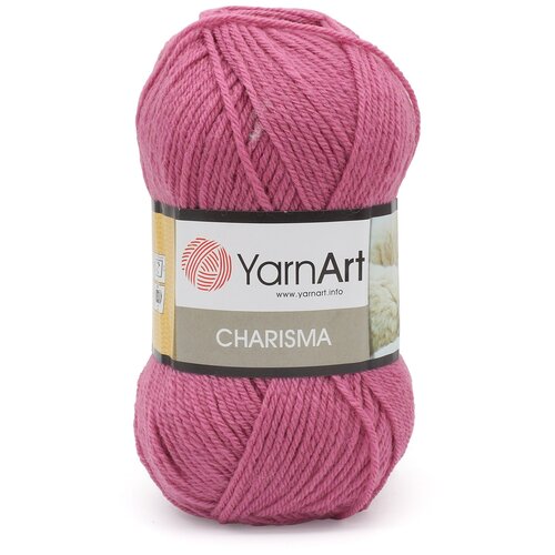 Пряжа YarnArt 'Charisma' 100гр 200м (80% шерсть, 20% акрил) (3017 брусника) 5 шт