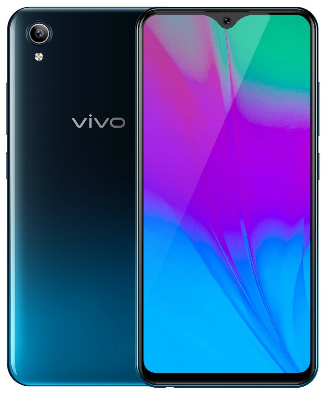 Смартфон vivo Y91c 2/32 ГБ, 2 SIM, черный океан