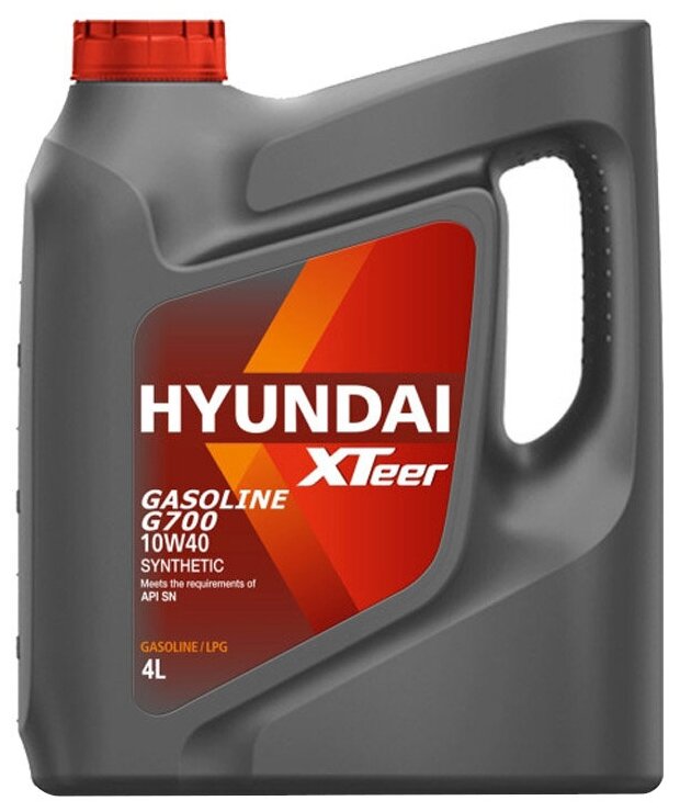 Моторное масло HYUNDAI XTeer Gasoline G700 10W40, 4 л