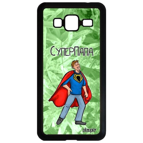 фото Чехол на мобильный samsung galaxy j3 2016, "суперпапа" рисунок комикс utaupia