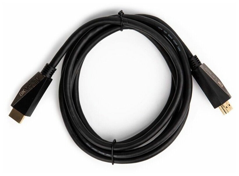 Кабель HDMI VCOM 19M/M, ver. 2.1, 8K 60Hz, 2m - фото №1