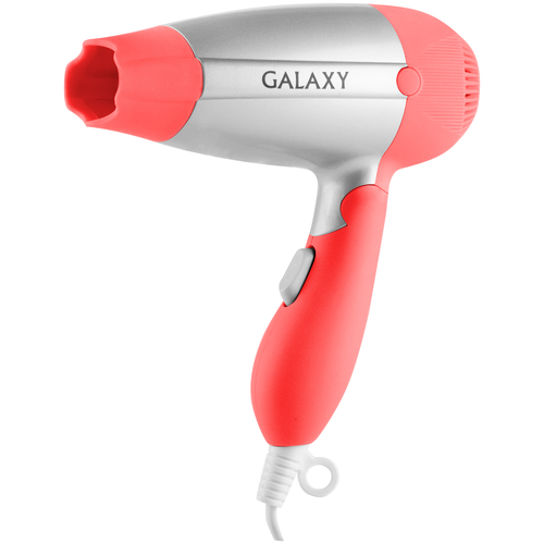 Фен GALAXY GL4301 серебристый/коралловый
