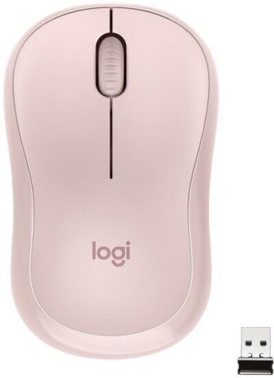 Мышь Logitech 910-006129 Silent M220-ROS pink