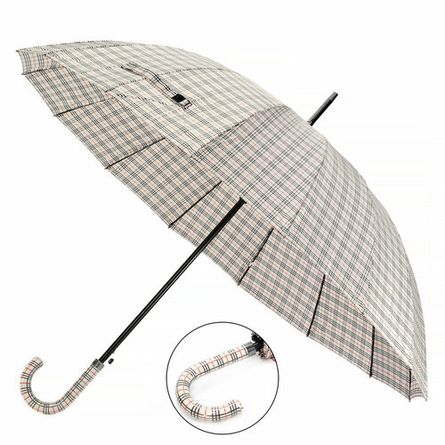 Зонт-трость Schubert, автомат, купол 100 см., 16 спиц, для женщин, мультиколор
