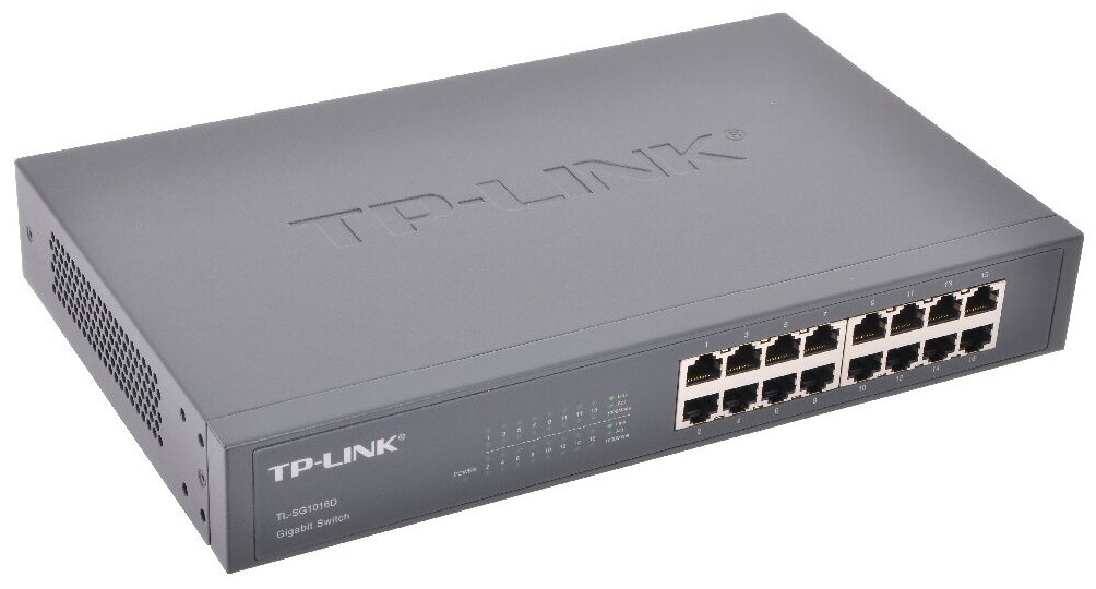 Коммутатор TP-LINK TL-SG1016D V6