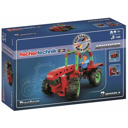 Конструктор Fischertechnik Advanced 544617 Тракторы, 130 дет.