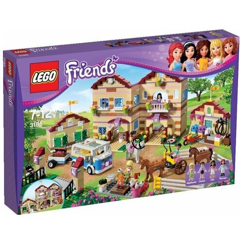 lego friends 41002 эмма – каратистка 93 дет Конструктор LEGO Friends 3185 Школа верховой езды, 1112 дет.