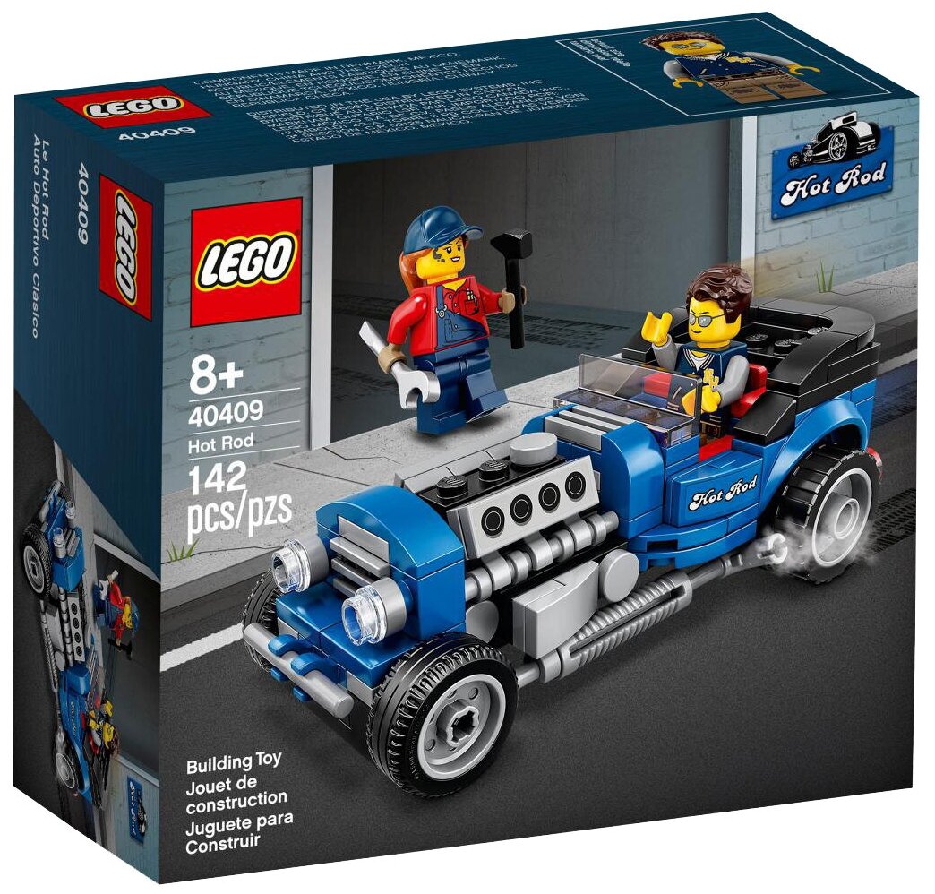 Конструктор LEGO Аксессуары 40409 Гоночный автомобиль