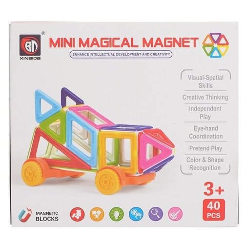 Xinbida Mini Magical Magnet 720, 40 дет.