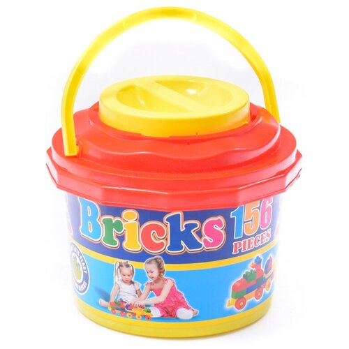 Funny Toys Plast Bricks FТР-043 №156, 156 дет.