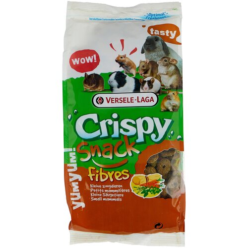 Лакомство для Versele-Laga Crispy Snack Fibres, 650 г лакомство для кроликов versele laga crispy snack popcorn 650 г