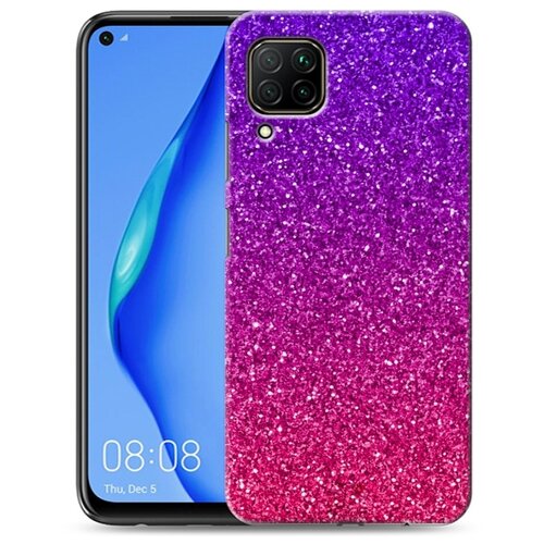 фото Дизайнерский пластиковый чехол для huawei p40 lite 100gadgets