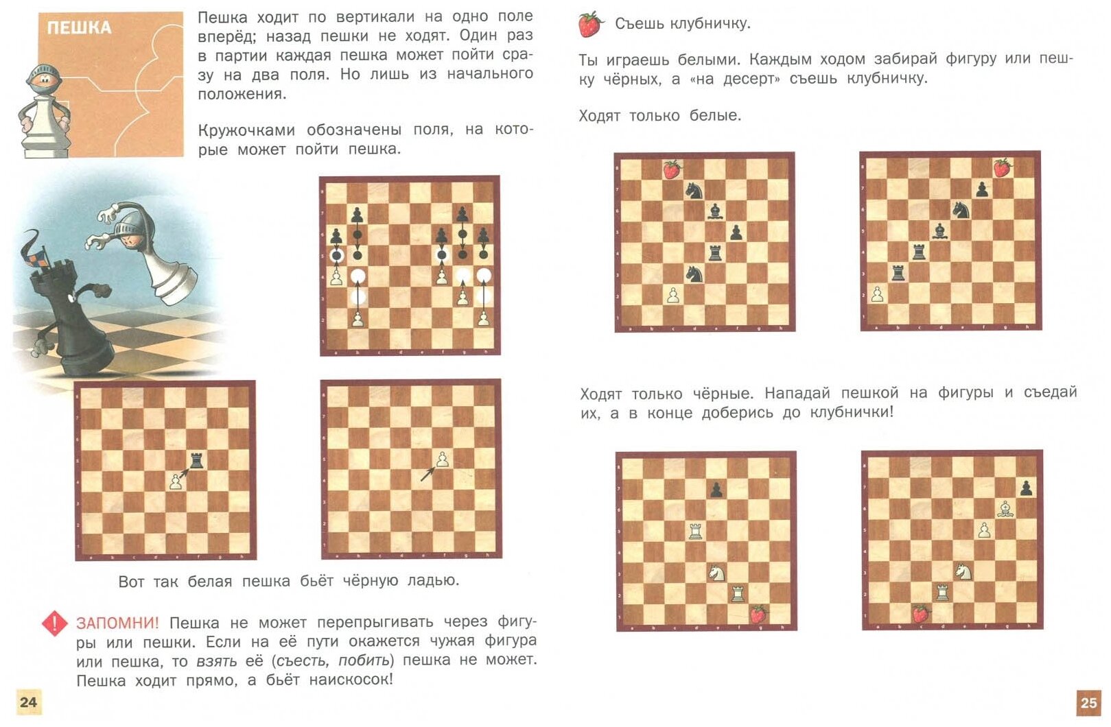 Шахматная школа Первый год обучения Учебник - фото №2