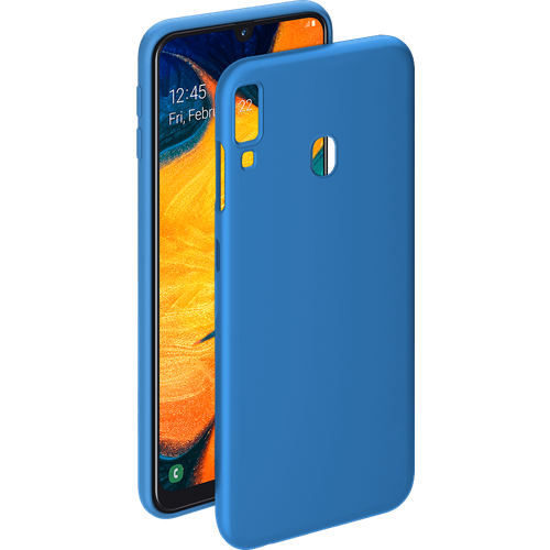 Чехол Deppa Gel Color Case для Samsung Galaxy A30 (2019), синий чехол deppa gel color case для samsung galaxy a70 2019 синий