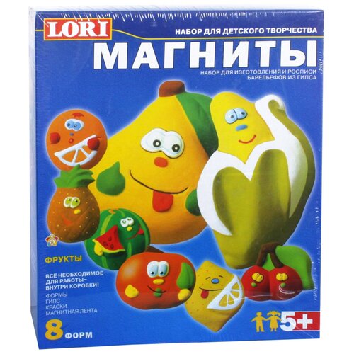 LORI Магниты - Фрукты, М-005 482 г lori фигурки на магнитах цветочки