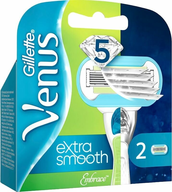 Кассеты Venus для бритья Embrace 2шт.