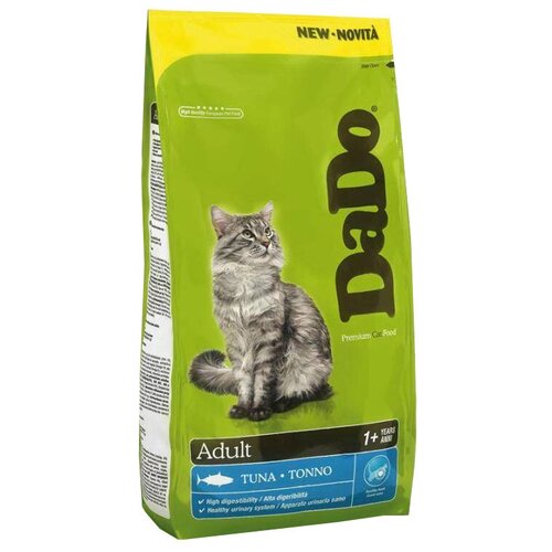 dado cat kitten tuna корм для котят с тунцом 400 г Сухой корм для кошек DaDo с курицей, с тунцом 10 кг
